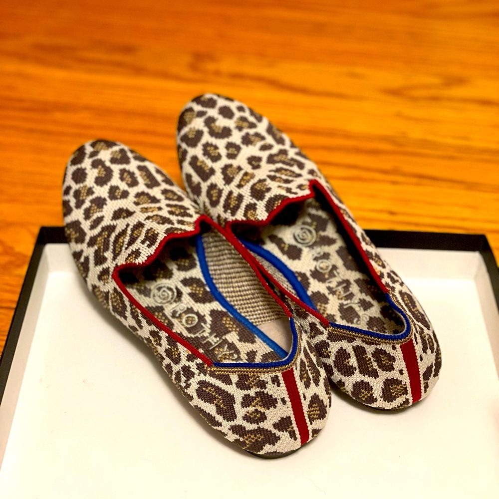 Rothy’s Loafers in Mocha Spot (6.5)